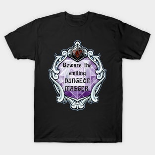Amulet Beware the Smiling Dungeon Master T-Shirt